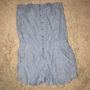 Sleeveless romper